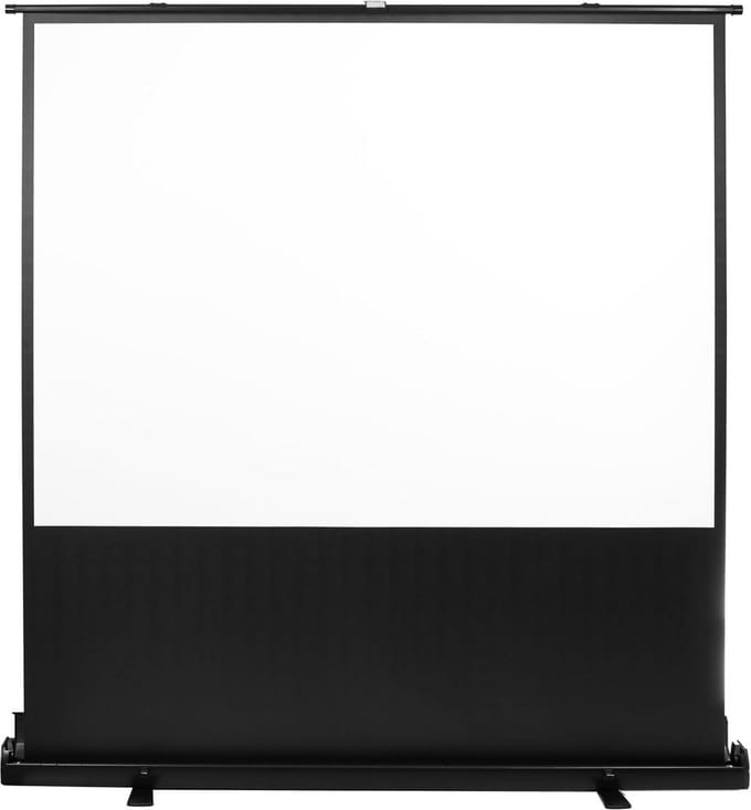 Draagbaar Projectiescherm Vloermodel 86 inch 4:3 Met Stevige Behuizing
