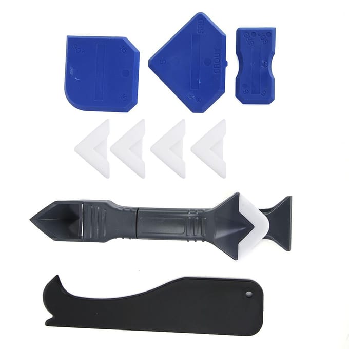 10 STUKS Kit Kit Siliconen Kit Verwijderaar Schop Glas Cement Kit Schraper white