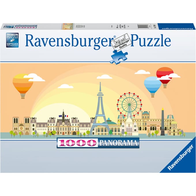 Ravensburger puzzel Een dag in Parijs - Legpuzzel - 1000 stukjes