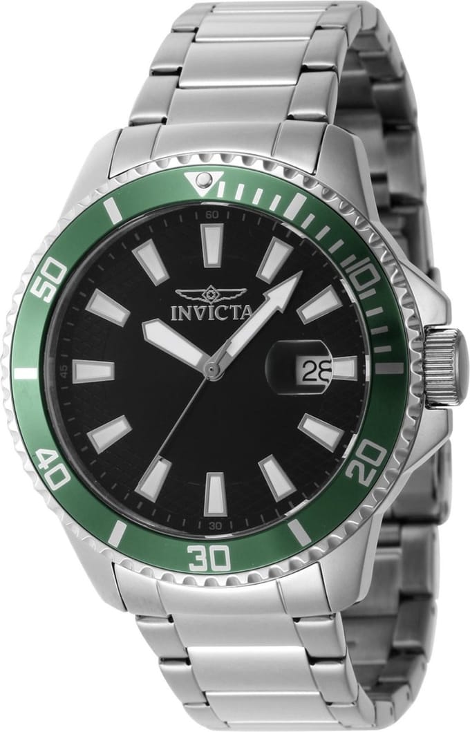 Invicta Pro Diver 46075 Herenhorloge - Quartz Uurwerk - 45 mm