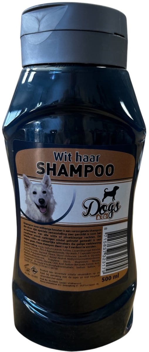 Hondenshampoo Wit Haar shampoo 500 ml