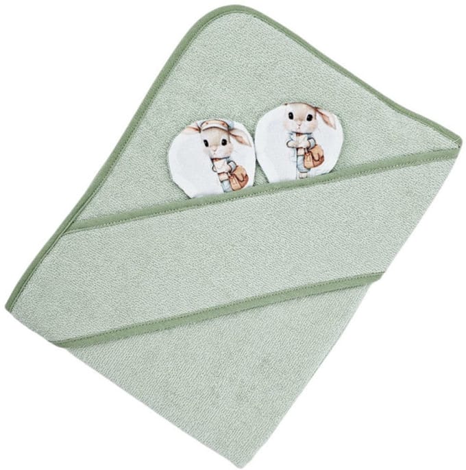 Bamboo bath cover POSTMAN/MINT