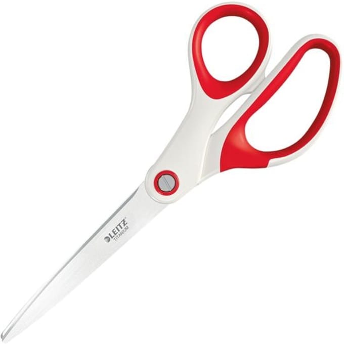 Leitz 53192026 Universele schaar Linkshandig, Rechtshandig 205 mm Rood
