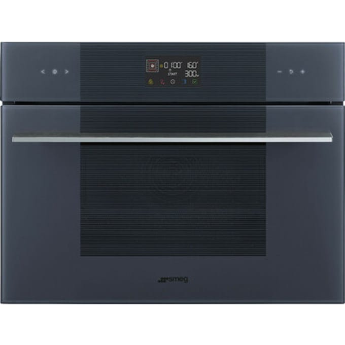 SMEG Micro combi Galileo Oven Oven , Linea, 45 cm, Combi-magnetron, Neptune Grey, Vapor Clean