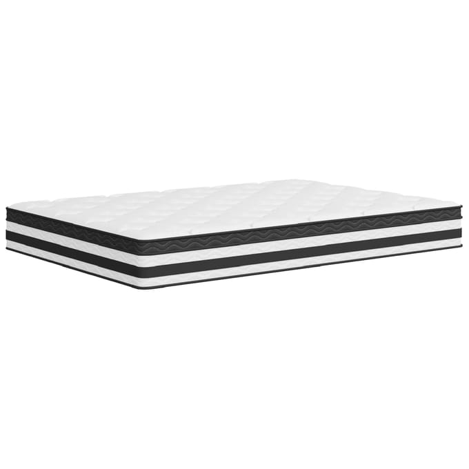 vidaXL - Pocketveringmatras - middelhard - 140x190 - cm