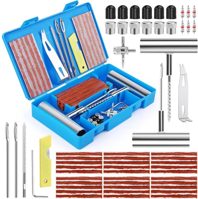 CLVP® Proppenset - Autobanden Reparatie Set - Autobanden Pomp