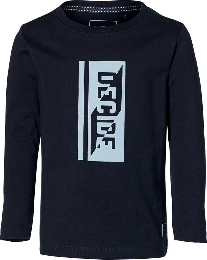 Levv longsleeve Lazar donker blauw voor jongens