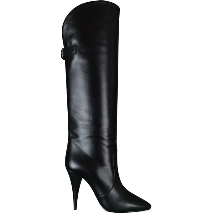 Saint Laurent Laarzen Harper Zwart