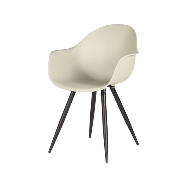 LABEL51 - Eetkamerstoel Luca - Breeze - 54x58x85cm - Set van 2