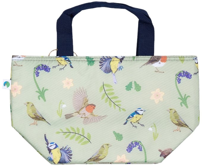 Eco Chic - Cool Lunch Bag - C75GN - Green - RSPB Green Bird