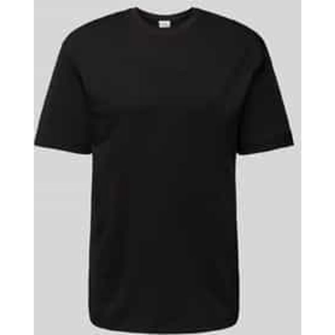 T-shirt met labeldetail, model 'TECH INTERLOCK'