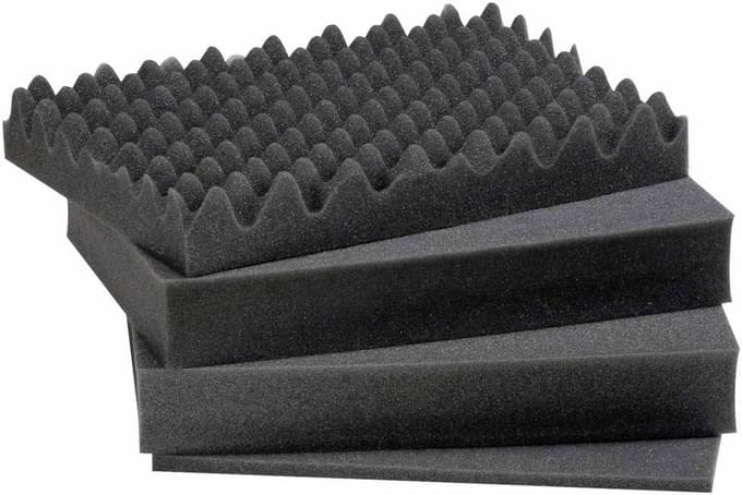 Beschermend Schuim - Interieur Vulling - Veilige Opslag - Voorgesneden Set - 38 x 30 x 12 cm - Multicolor