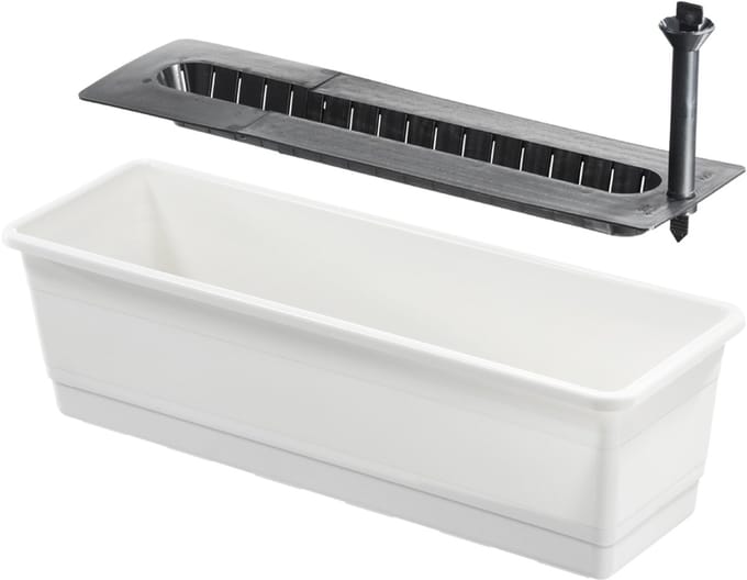 orthex plantenbak BALCONY, breedte: 550 mm, wit