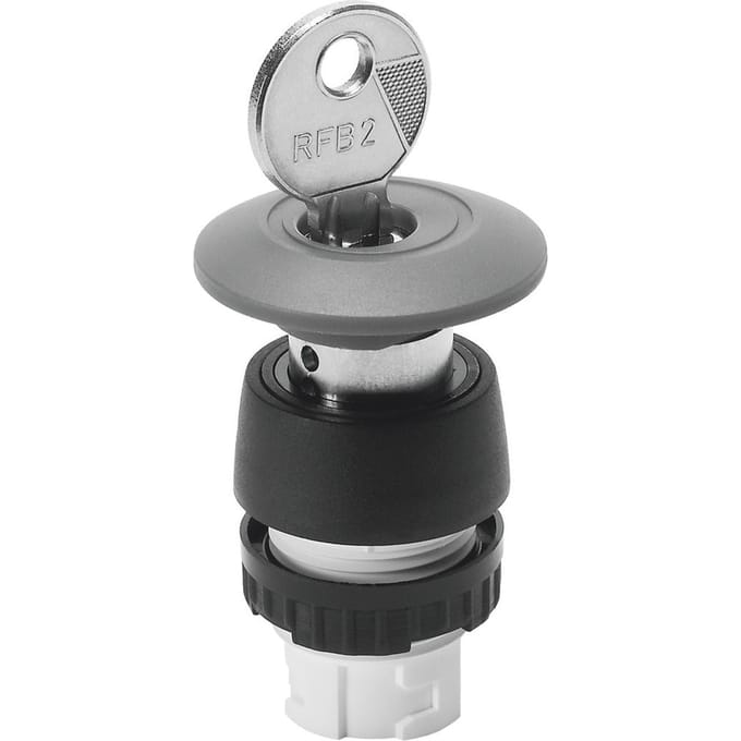 Festo Paddenstoel Drukknop, Vergrendelend - 573108