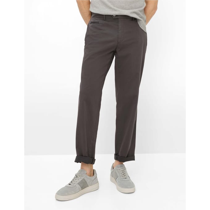 Regular fit stoffen broek met ultralight verwerking model 'Everest'