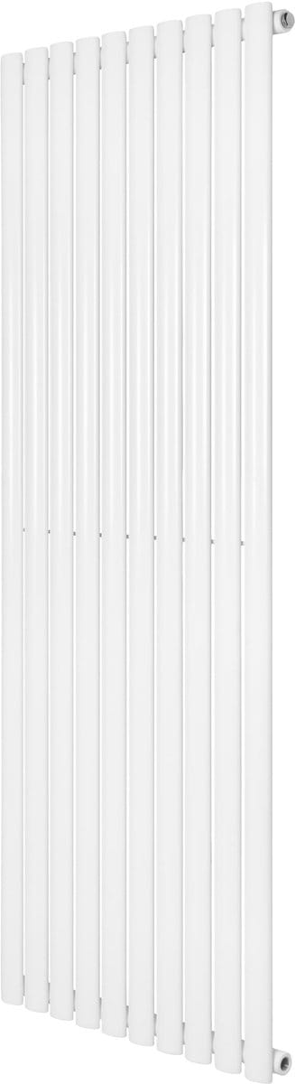 Ovale design radiator - 1 kolom - 1600x600 mm - wit