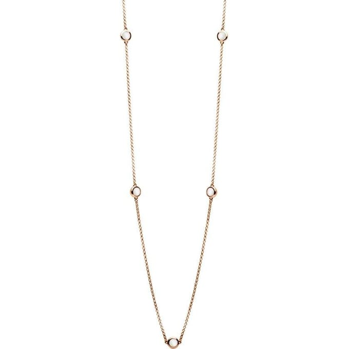 Casa Jewelry Collier Pom White - Rosé Verguld