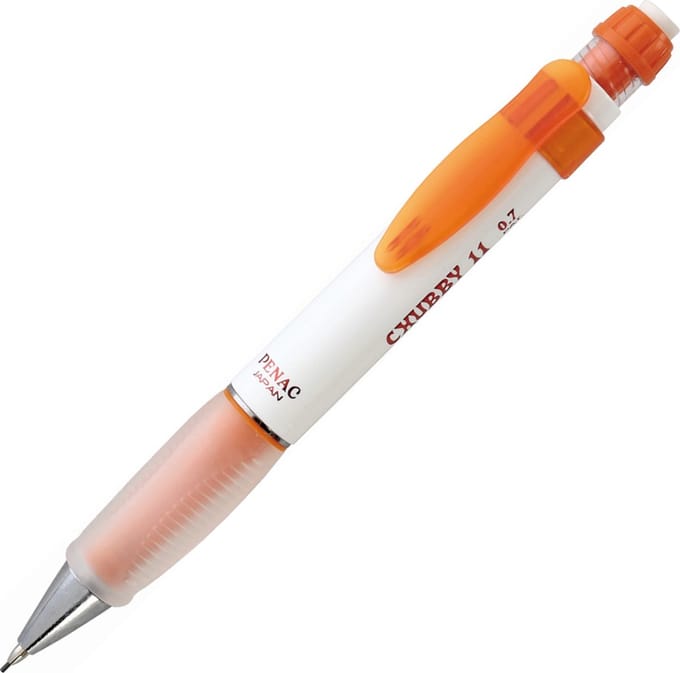 Penac Vulpotlood - Chubby 11 - 0.7 mm potlood - Oranje - Ergonomische grip