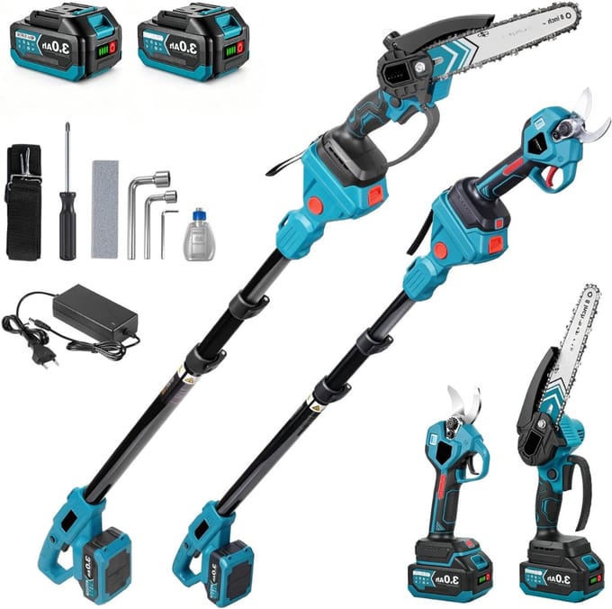 CRLYN® Accu Snoeischaar - Elektrische Takkenschaar - Heggenschaar
