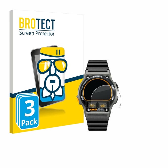 Screenprotector 3 Stuks voor Timex Ironman TW5M54300 Beschermglas transparant