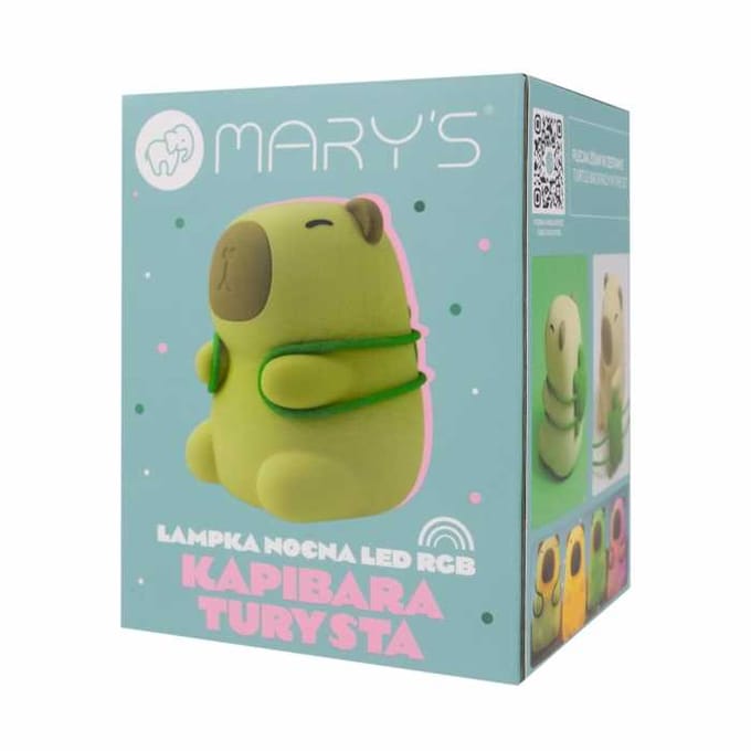 Mary’s LED Nachtlamp – Capybara Tourist