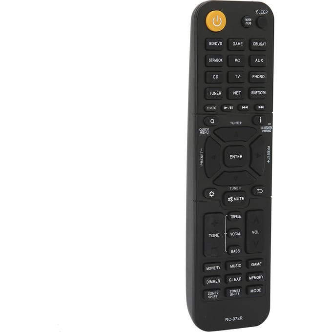 Afstandsbediening RC-972R Vervanging Geschikt voor Onkyo TV TX-NR696 TX-NR797 TX-RZ840 black
