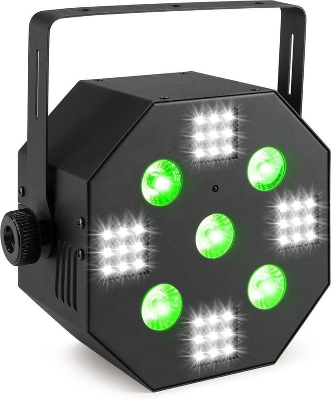 BeamZ MultiAce2 RGB-UV en Stroboscoop LED-lichteffect - 2-in-1