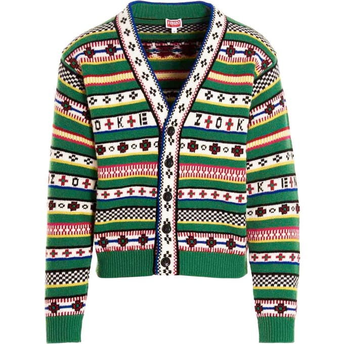 Fairisle Jacquard Cardigan
