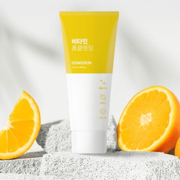 Gongskin Vitamine Zachte Schuimreiniger 100ml 1 PCS yellow