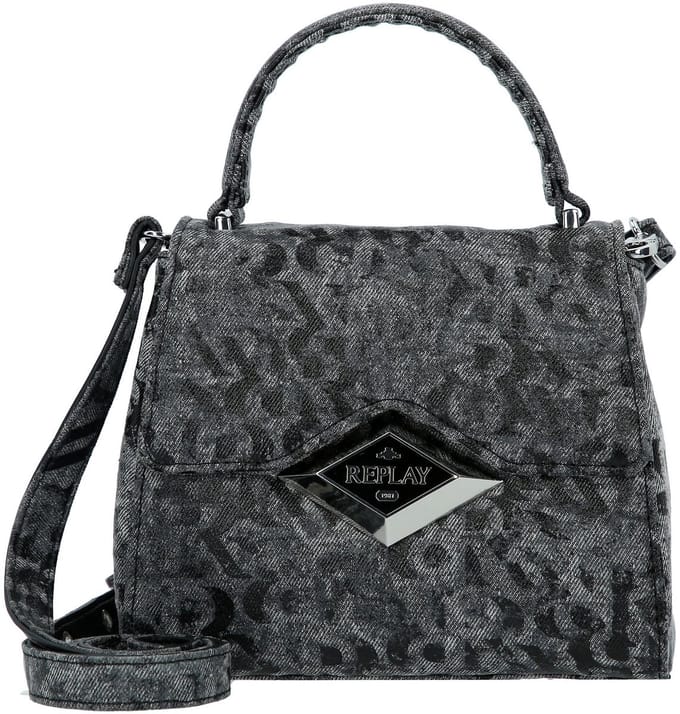 Replay Handtas 19 cm - Dames - washed black