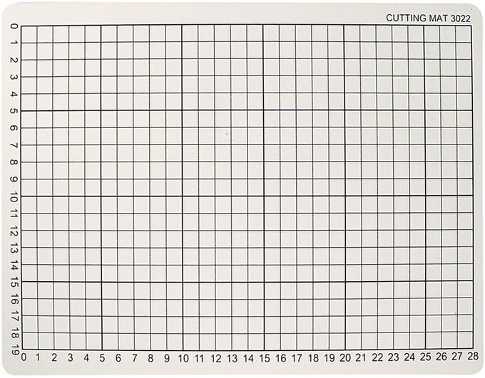 Snijplaten, afm 22x30 cm, dikte 3 mm, 1 stuk