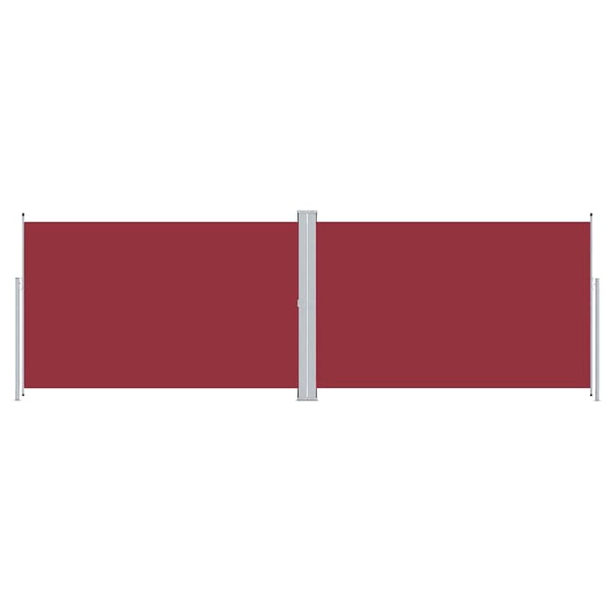 vidaXL - Windscherm - uittrekbaar - 200x600 - cm - rood