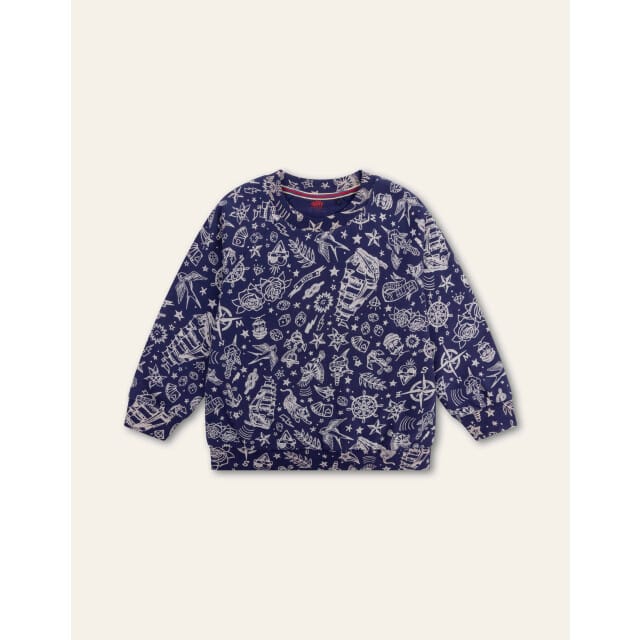 Oilily Hutt Sweater- maat104/4yr Patriot Blauw