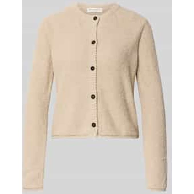 Regular Fit gebreid vest van katoenmix