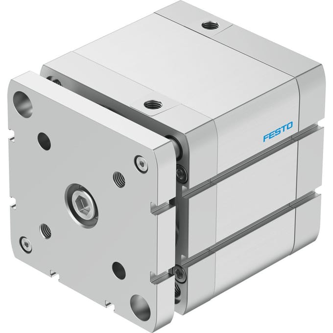 Festo Compacte Cilinder 100mm Boring 40mm Slag ISO 21287 Dubbelwerkend - 577229 - P2DSS