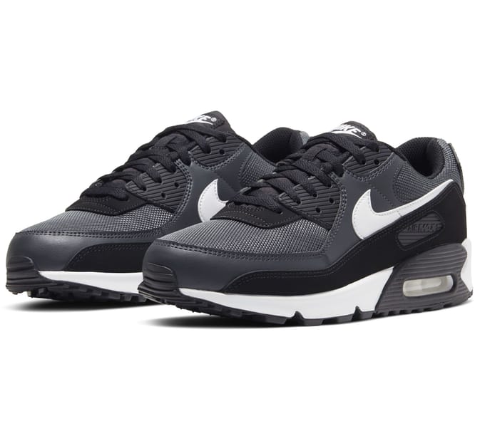 Nike Nike Air Max 90 Heren Sneakers - Iron Grey/White-Dk Smoke Grey-Black