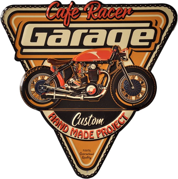 Clayre & Eef Wanddecoratie 40x40 cm Oranje IJzer