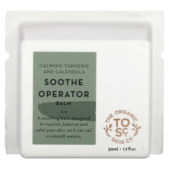 The Organic Skin Co., Baume Opérateur Sood, 1,7 fl oz (50 ml) beige