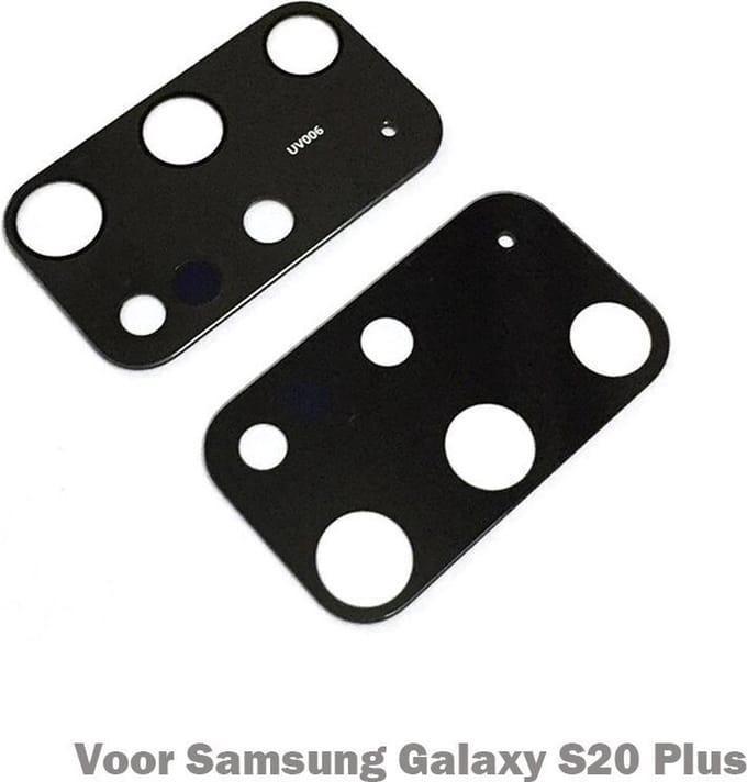 Achtercamera Lens Geschikt voor Samsung Galaxy S20 Plus – Premium – Zwart