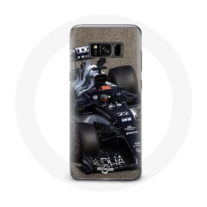 Coque - Formule 1 - Samsung Galaxy S8 Plus - Yuki Tsunoda - Bleu - Protection Rigide bleu