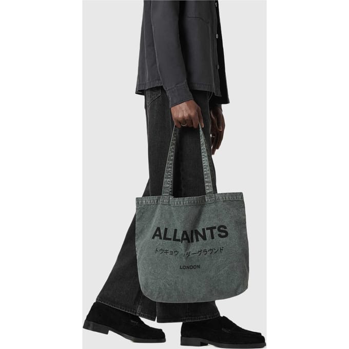 AllSaints Underground Tote Garnet Green Größe: OS | Taschen Outlet | Herren | Grün