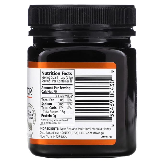 Manuka Doctor, Miel de variété de miel de Manuka, MGO 35+, 8,75 oz (250g)