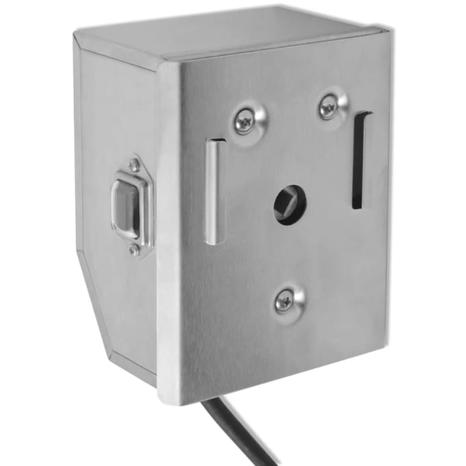 vidaXL - Professionele - BBQ - draaispitmotor - roestvrij - staal - 4W