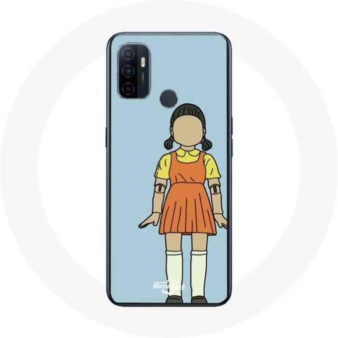 Coque Oppo A53 - Squid Game - Poupée géante - Souple - Synthétique - Mixte