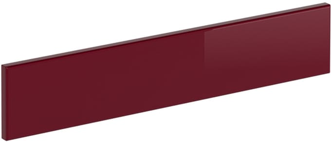 Vicco R-Line Keukenfront – 59.6 x 11.2 cm meubelfront voor de ovenombouwkast Rode hoogglans