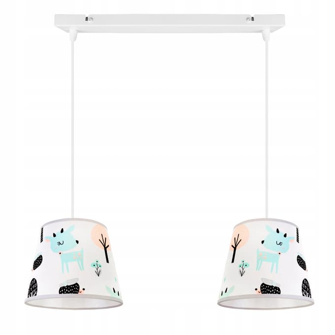 Light-Home Bambi – Hanglamp – Hoogte verstelbaar – 2x E27 – Kinderkamer design