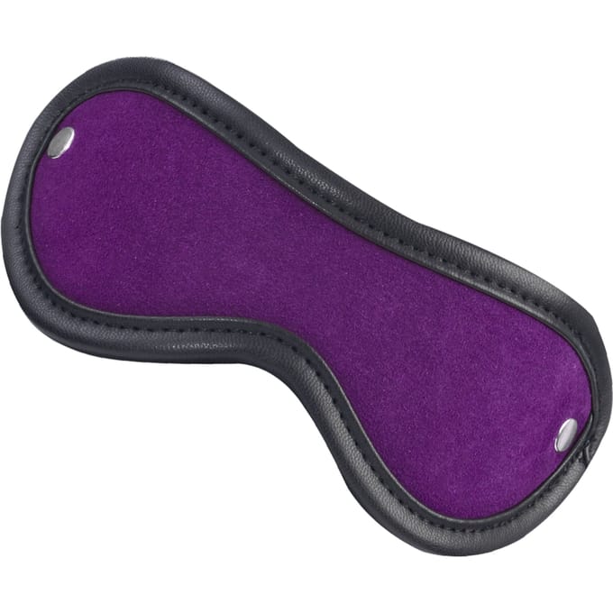 Rimba - Blinddoek - Oogmasker - Leer - Paars - One Size