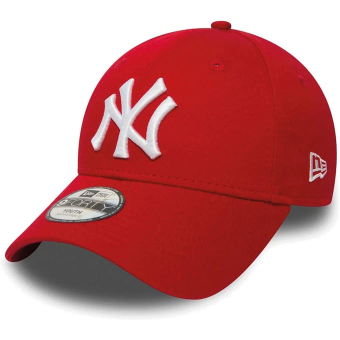 New Era K 940 MLB LEAGUE BASIC New York Cap - Red - 4-6 jaar