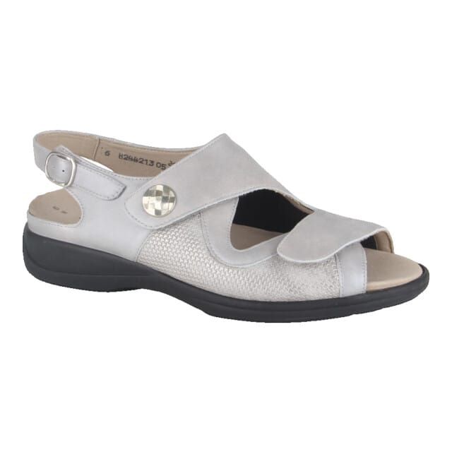 Solidus -Dames - grijs - sandalen - maat 41.5