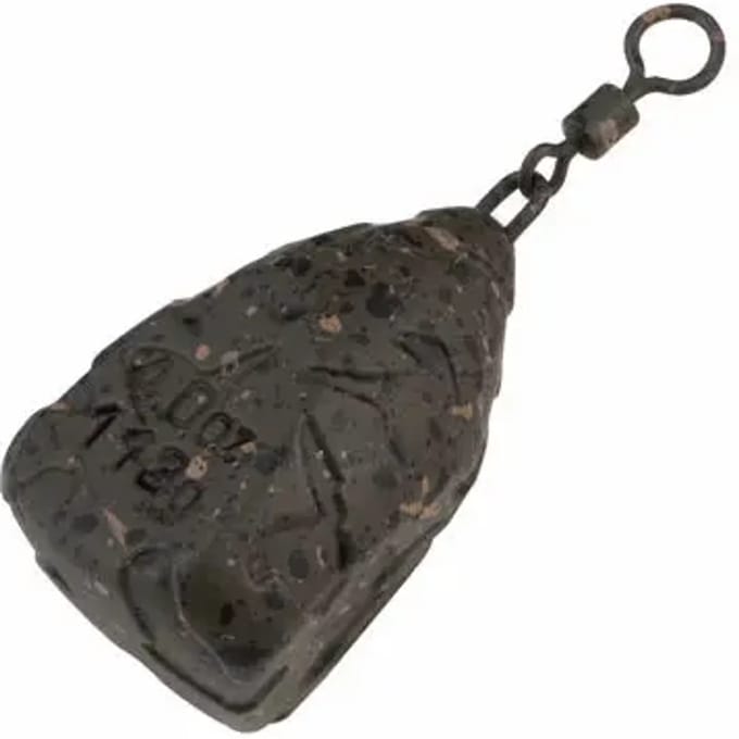 FOX Tri Pear Swivel Leads - Karper lood